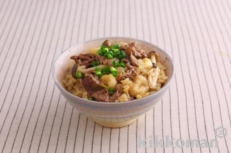 香る炊き込みだしごはん すき焼き風