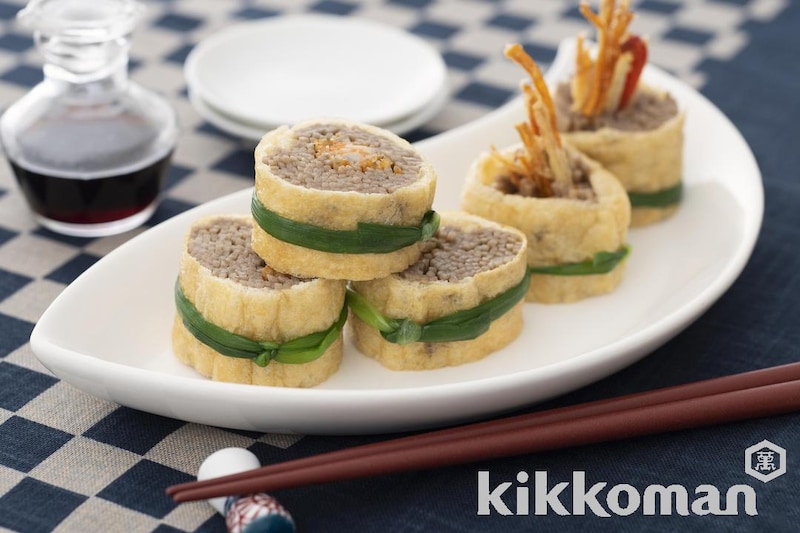 そばいなり巻き(TEMAKI)