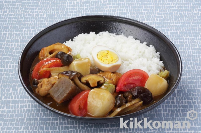 ごぼうと木の子のカレー おでんアレンジ(賛否両論 笠原氏)