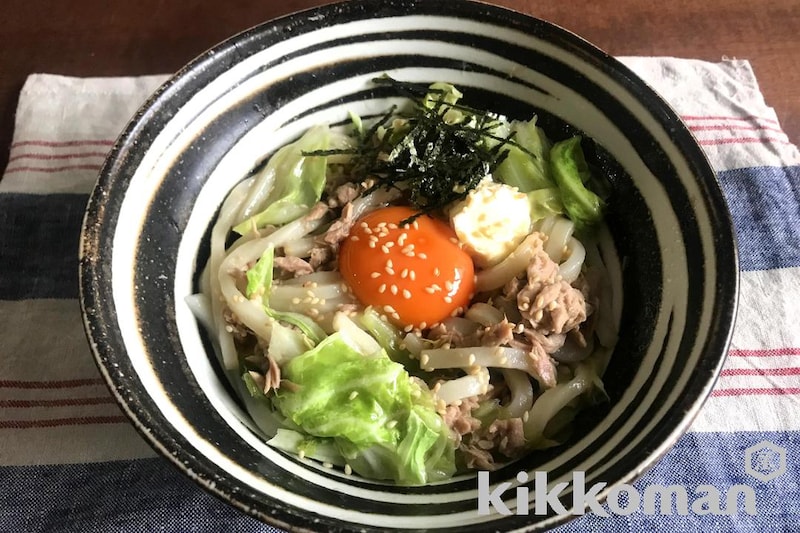 釜玉だしバタキャベツうどん(山本ゆりさん)
