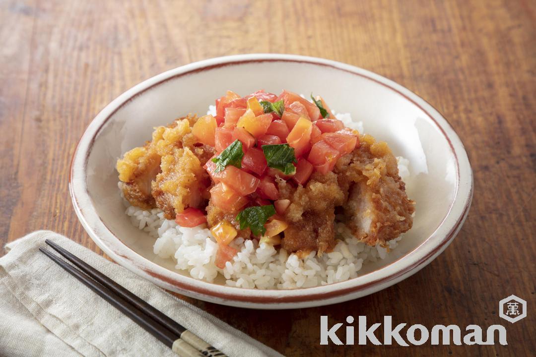 たれかつ丼（わが家は焼肉屋さん使用）