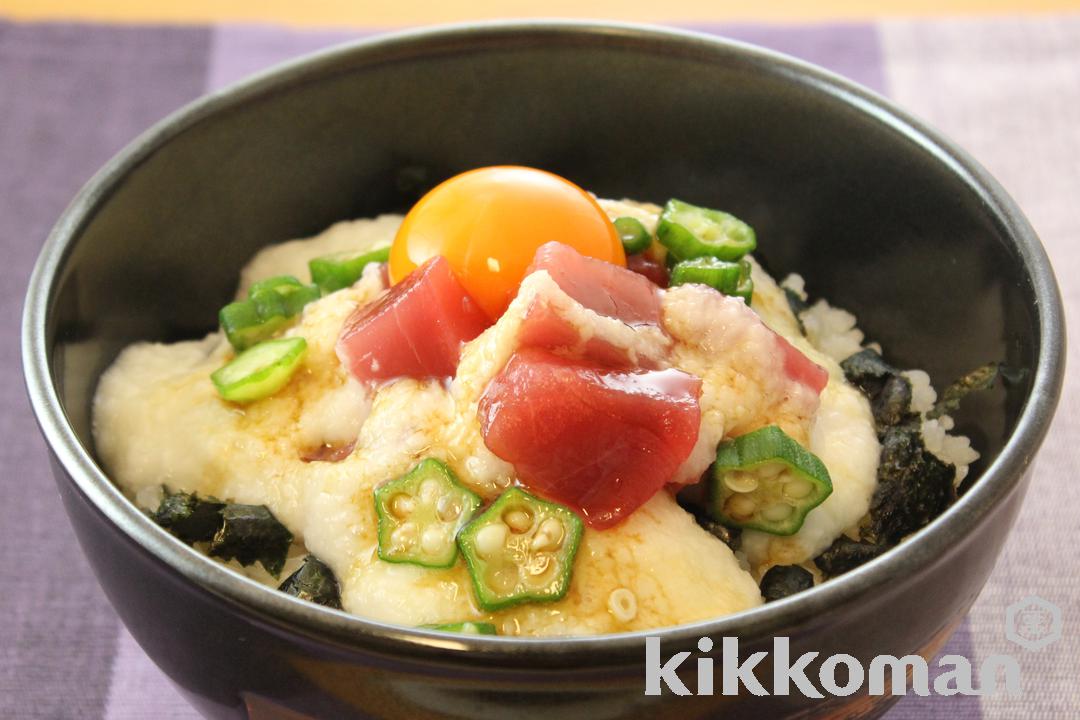 まぐろの山かけスタミナ丼