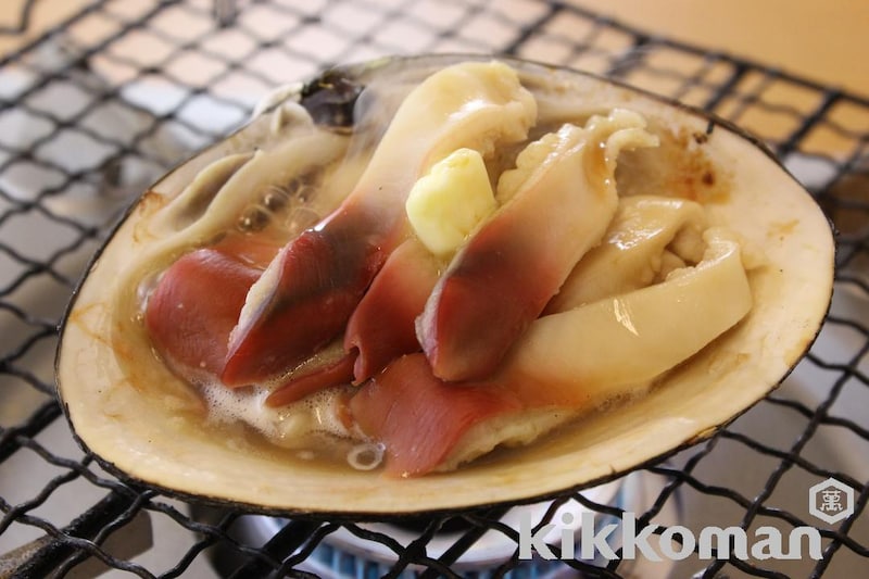 ほっき貝のバターしょうゆ焼き(昆布だししょうゆ)
