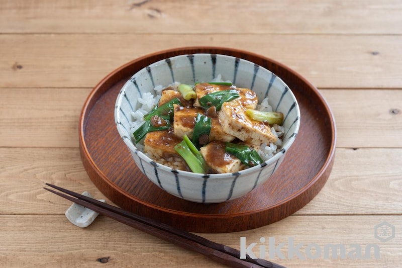 すきやき肉豆腐丼