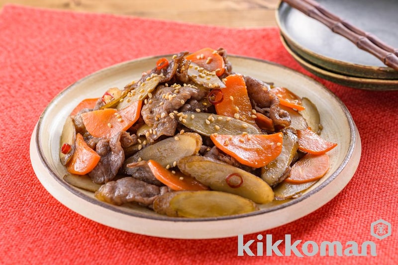 牛肉のごちそうきんぴら(こく旨リッチ特選丸大豆しょうゆ使用)