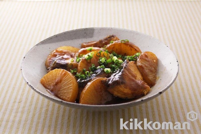 あんかけ焼きぶり大根(トロトロ減塩法)