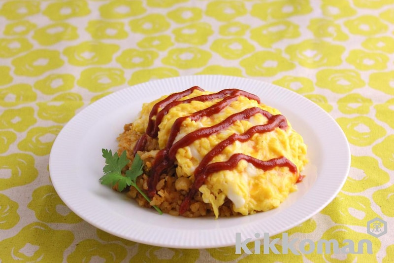炊飯器で作る簡単オムライス