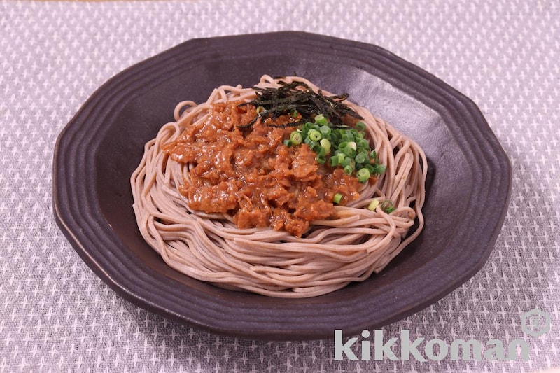 牛だし肉そば(具麺使用)