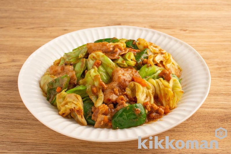 和風ホイコーロー(うちのごはん使用)