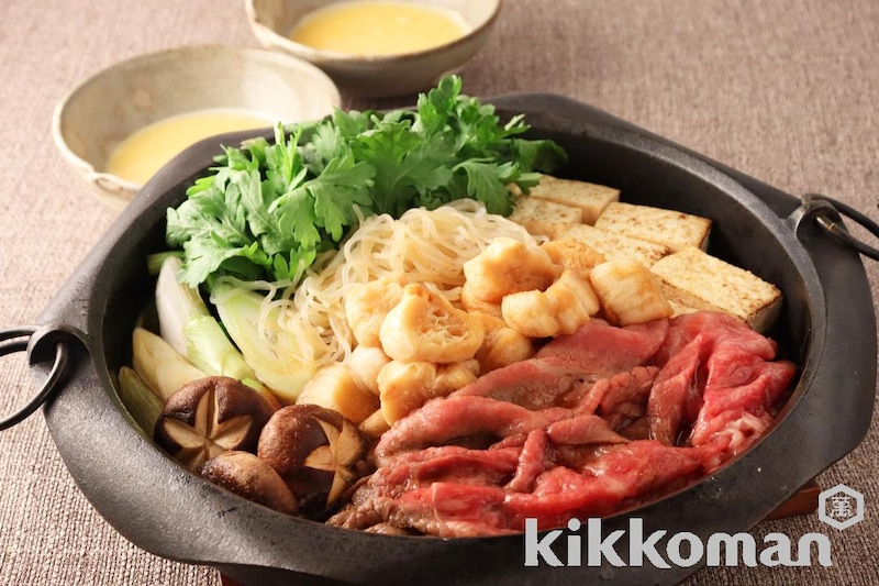 すき焼き(味わいリッチ減塩しょうゆ使用)