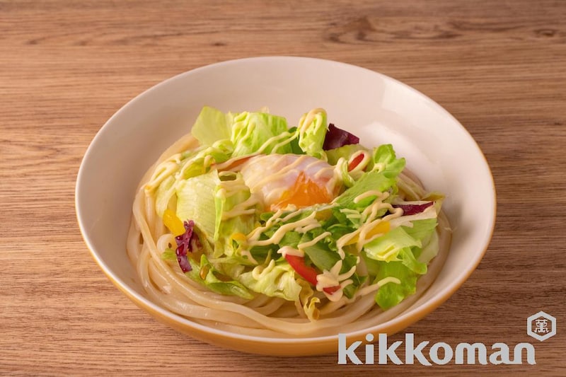 とろ~り卵のだしマヨネーズうどん