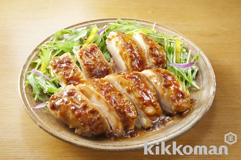 やみつきガーリックふっくらチキン(うちのごはん使用)