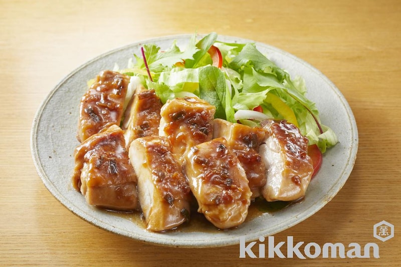 香味ねぎだれふっくらチキン(うちのごはん使用)