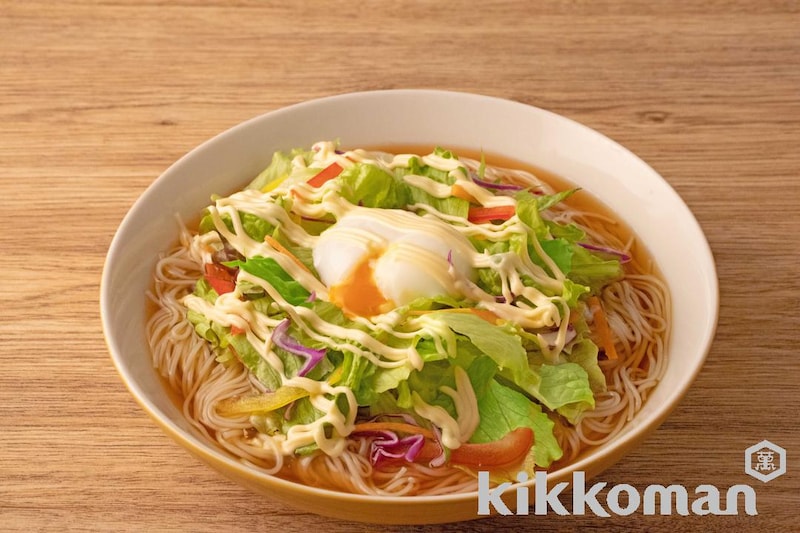 定番!サラダそうめん