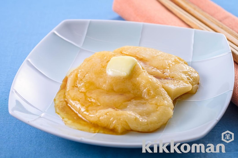 レンジで簡単!だしバタもち
