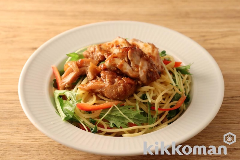 ふっくらチキンのサラダパスタ(はるあんさん開発メニュー)(うちのごはん使用)