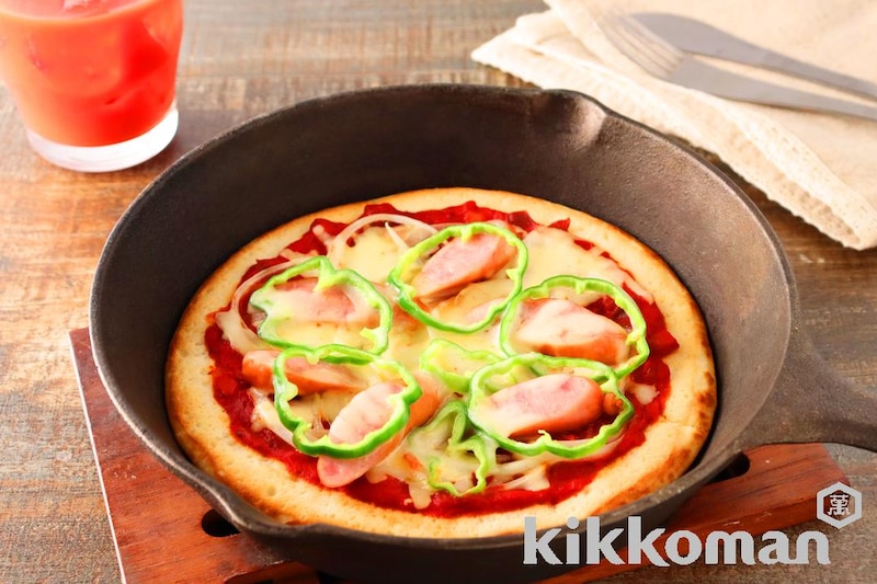 フライパンでつくる!かんたんピザ