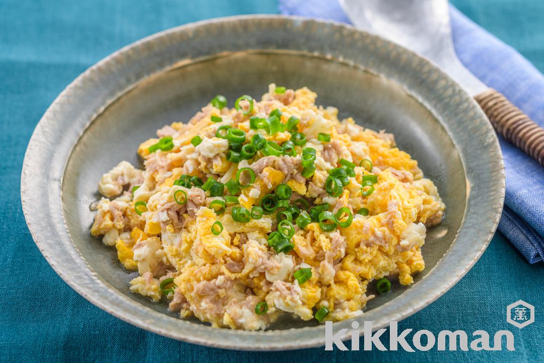 豆腐とツナのお手軽レンジ煮