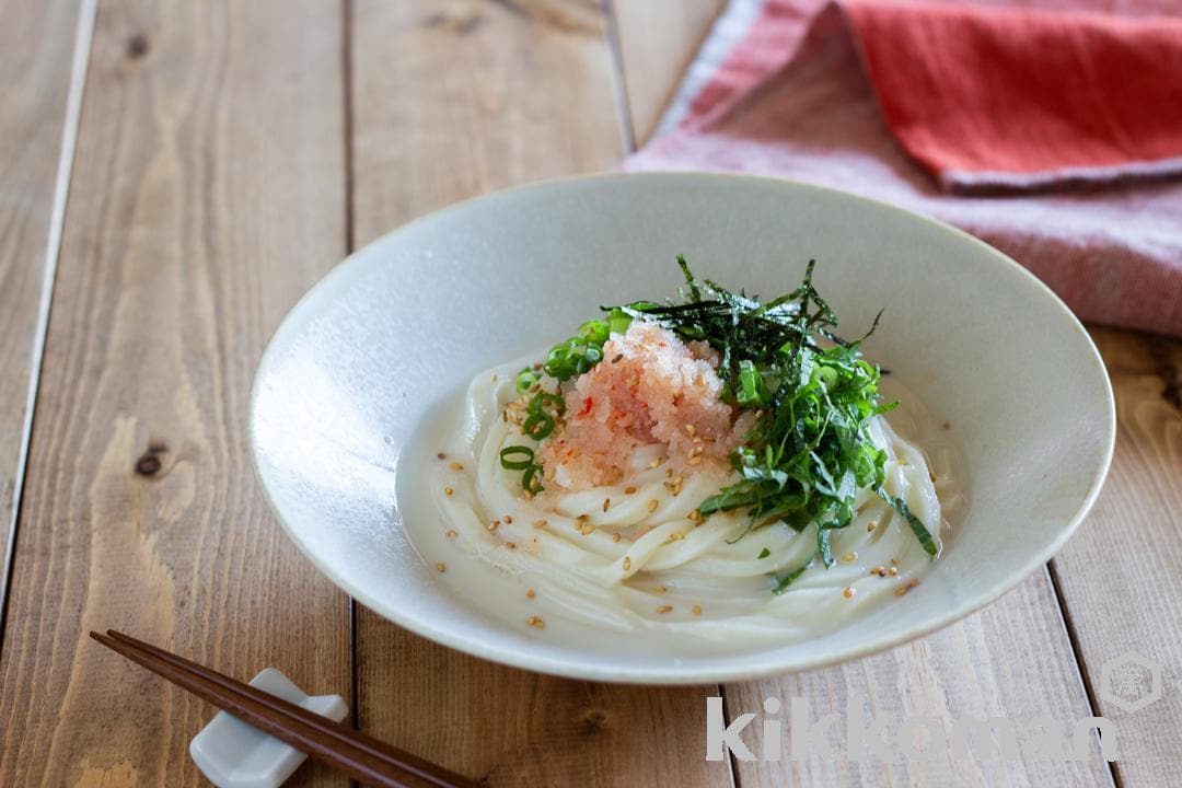 明太豆乳だしうどん