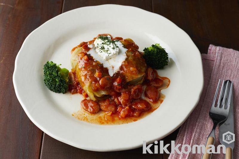 ウィンナーソースの濃厚ロールキャベツ(たいめいけん三代目茂出木シェフ監修)