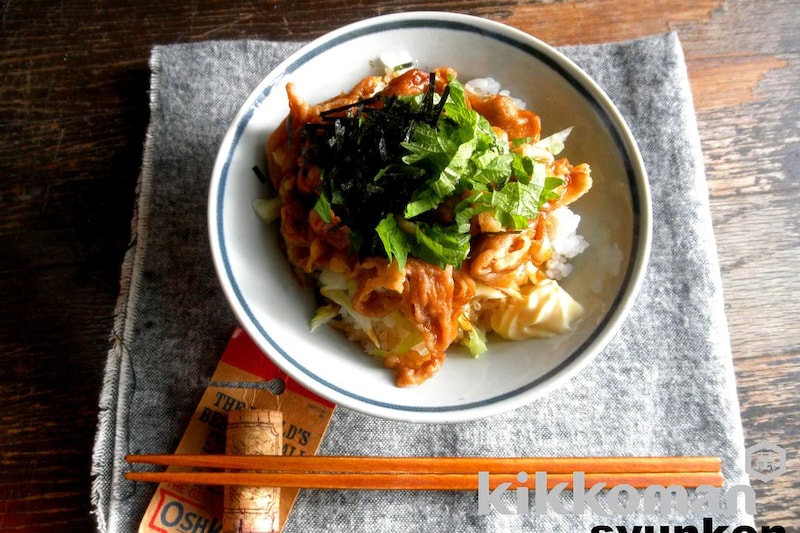 豚こま丼(山本ゆりさん)