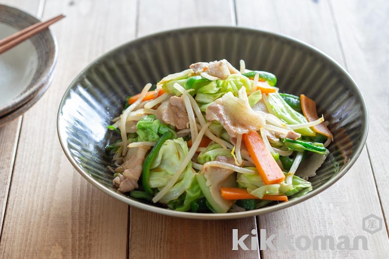 しぼ生で簡単!定番の肉野菜炒め