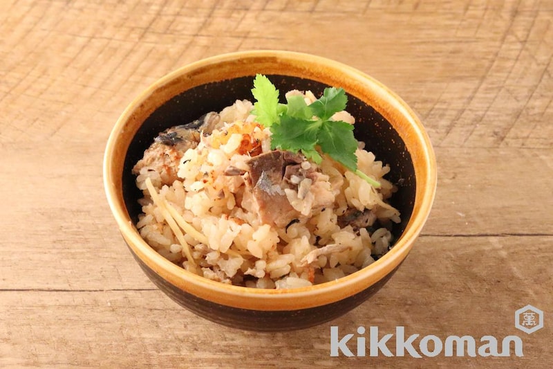 さばのみそ煮風!炊き込みご飯
