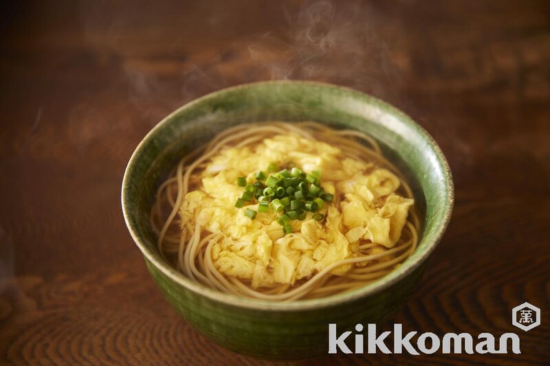 大豆麺　香る生姜かきたま