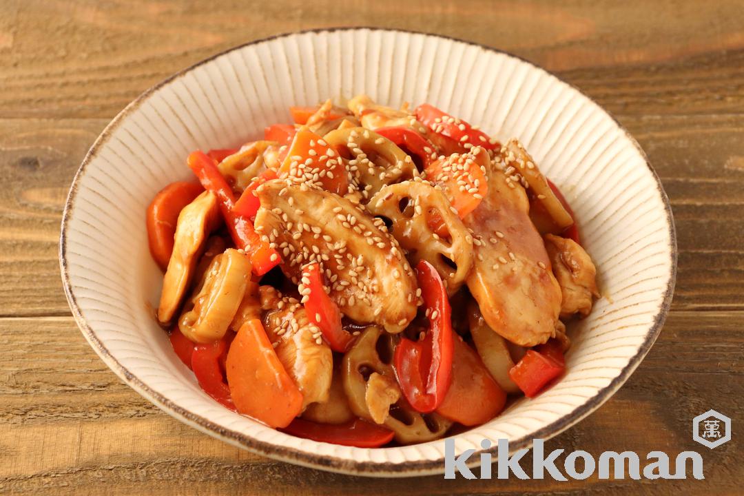 鶏むねれんこんのきんぴら風(うちのごはん使用)