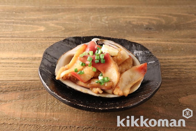 ホッキ貝の贅沢めんみ焼き