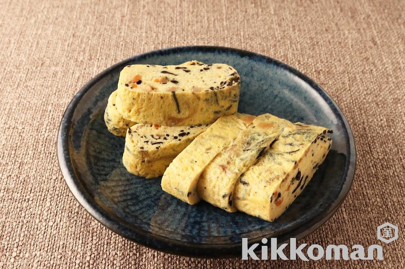 ひじき煮入り!だし巻きたまご