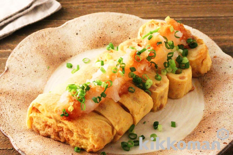 朝食におすすめ!納豆だし巻きたまご