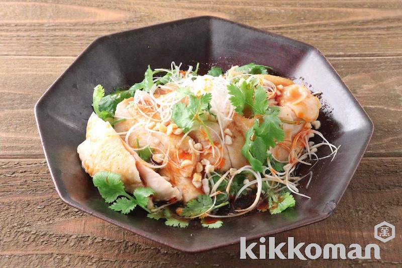 レンジでよだれ鶏風 (わが家は焼肉屋さん使用)
