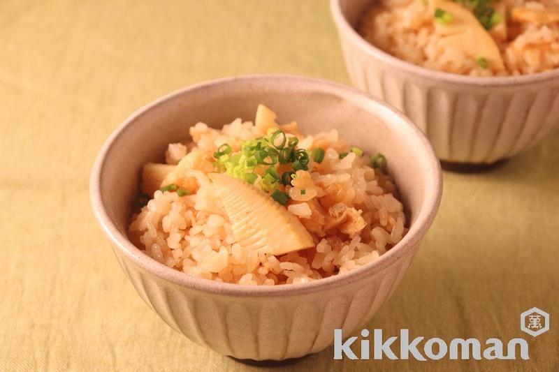 たけのこご飯【本つゆ(めんつゆ)使用】