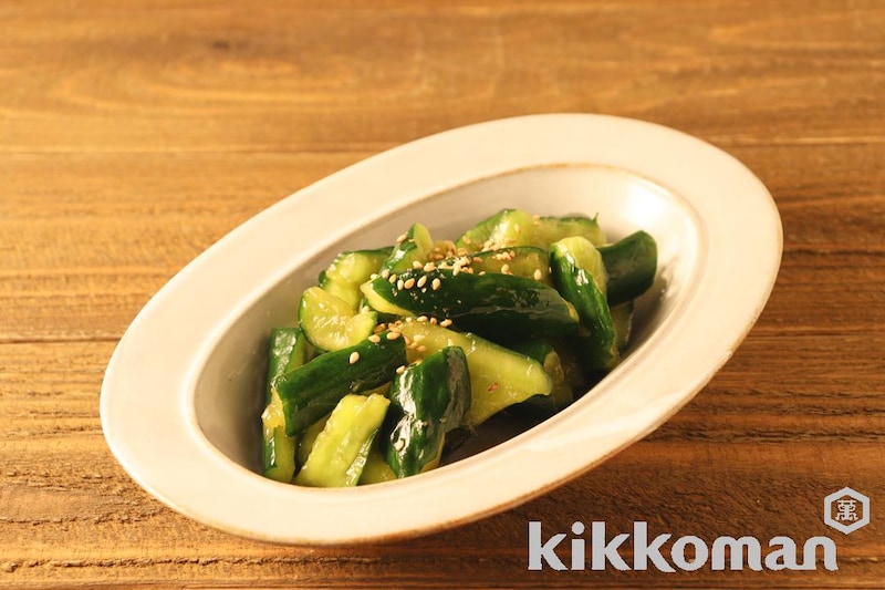 きゅうりのだし浅漬け【本つゆ(めんつゆ)使用】