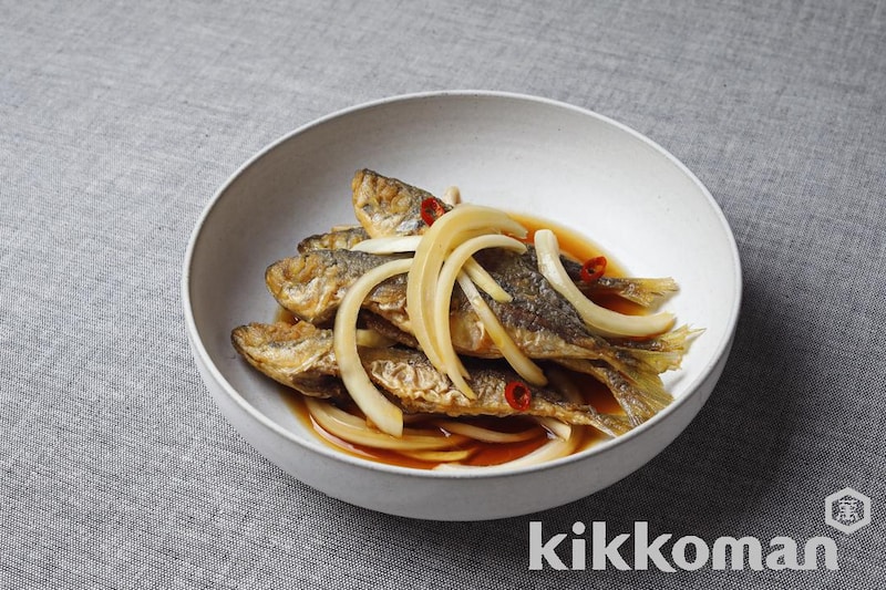 豆あじの南蛮漬け(基本の和食、おうちの和ごはん)