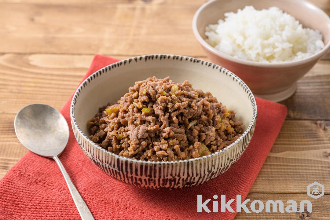 パパッと！あまから肉そぼろ