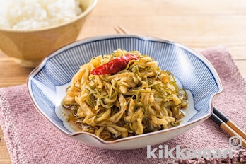 切り干し大根のはりはり漬け（特選丸大豆しょうゆ使用）