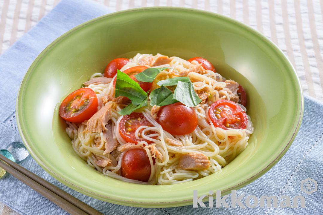 ミニトマトのイタリアンそうめん