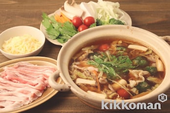 めんみで！スープカレーしゃぶしゃぶ