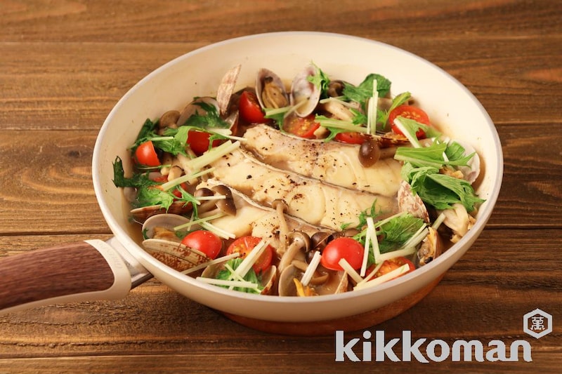 めんみ香る たらのアクアパッツァ