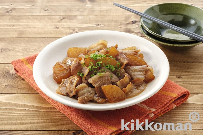 豚バラ大根(基本のおかずつゆ使用)