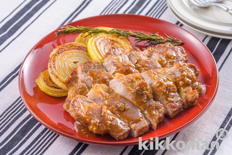 絶品ハーブのソースで!豚肉のソテー(ゆる減塩レシピ)