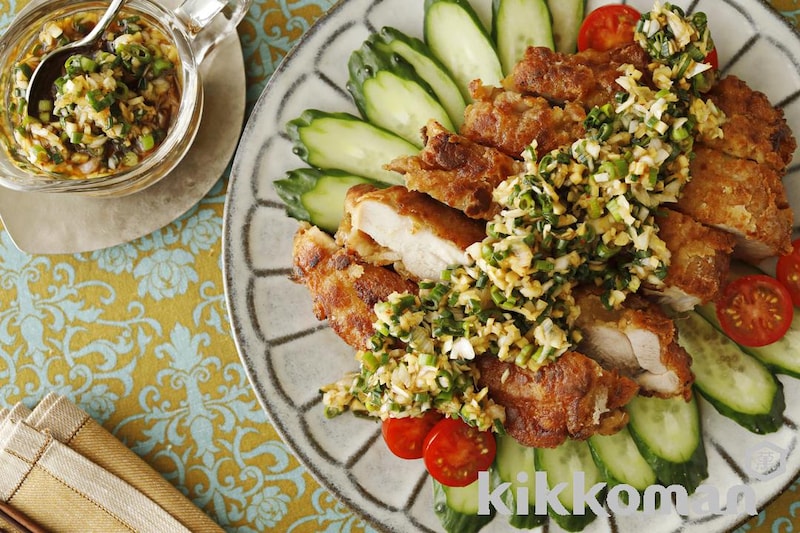 少ない油で! 鶏のから揚げねぎソース