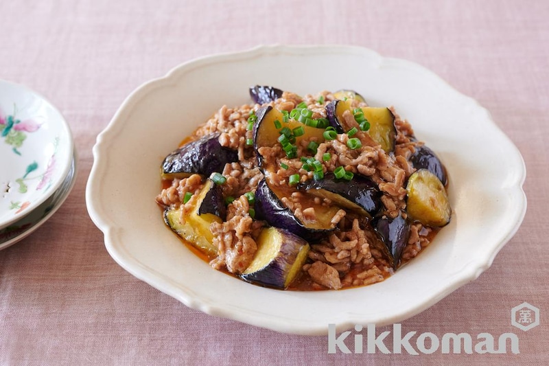 焼肉のたれで簡単!麻婆なす
