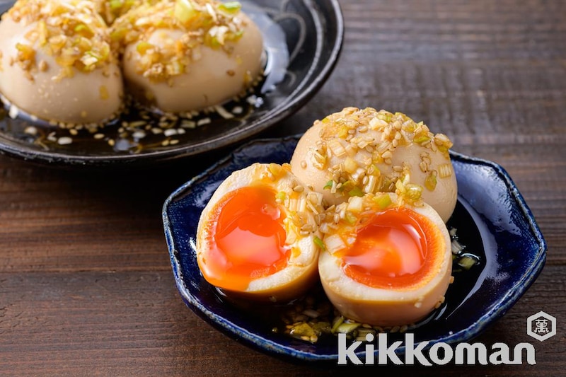 濃いだし薬味たまご【本つゆ(めんつゆ)使用】