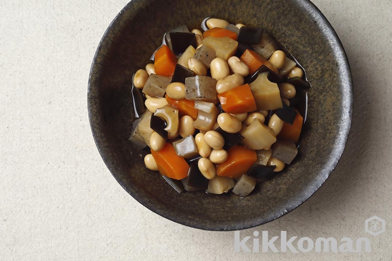 五目豆(基本の和食、おうちの和ごはん)
