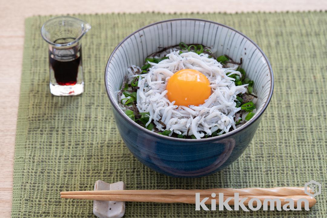 しらす丼（減塩レシピ）（関東地方のご当地メニュー）