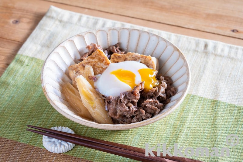 味わいやわらか!焼き牛すき煮(しっかり減塩レシピ)