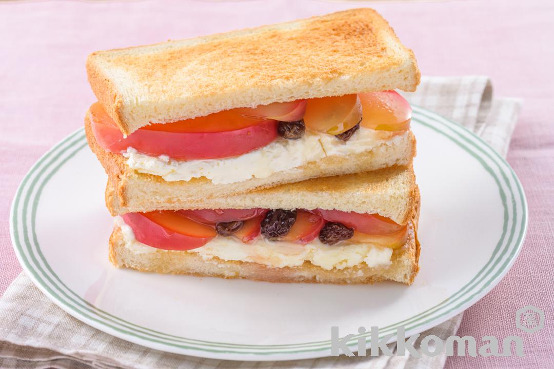 アップルパイ風サンド【みりんでおいしい人気のパン】
